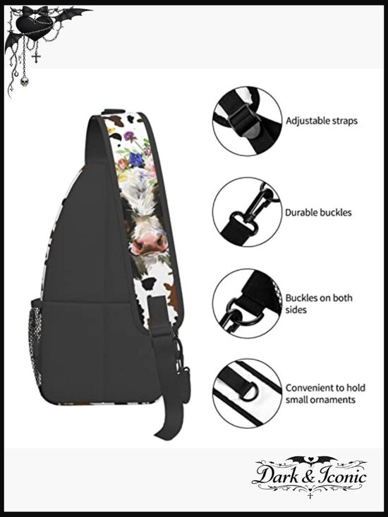 Sling Crossbody Backpack Daypack Lightweight Travel Hiking Shoulder Bag main image 6